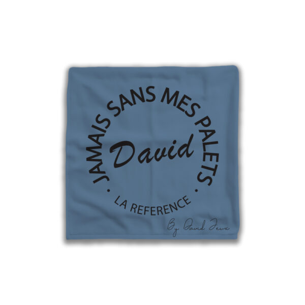 La chiffonnette bleue DAVID Jeux - Jamais sans mes Palets DAVID – Image 2
