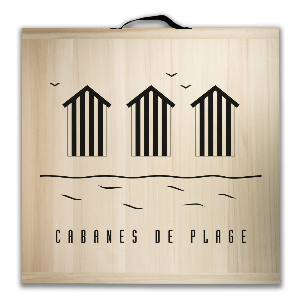 Kit de jeu de palets breton - Cabanes de plage