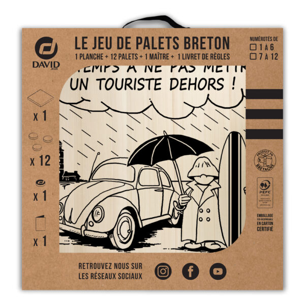 Kit de jeu de palets breton - Temps breton – Image 3