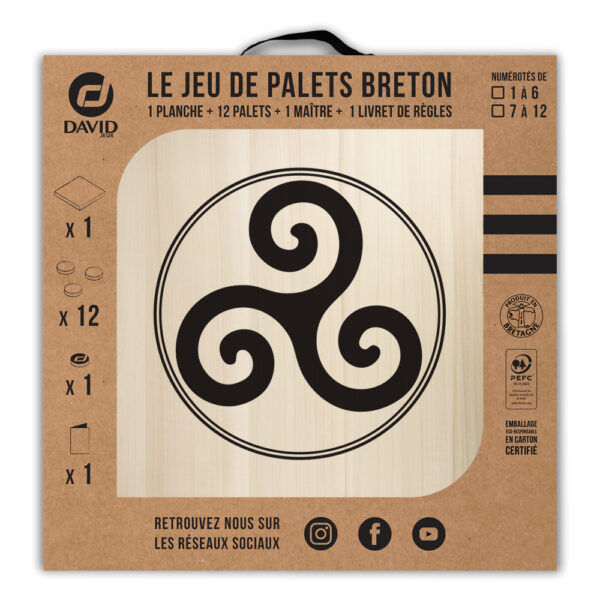 Kit de jeu de palets breton - Triskell – Image 3
