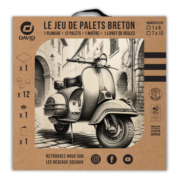 Kit de jeu de palets breton - Vespa – Image 3