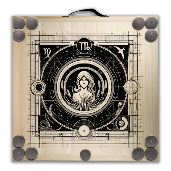 Kit de jeu de palets breton - Signe de la Vierge – Image 2
