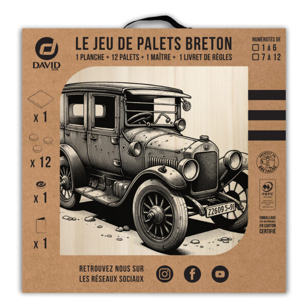 Kit de jeu de palets breton - Vieux Tacot – Image 3