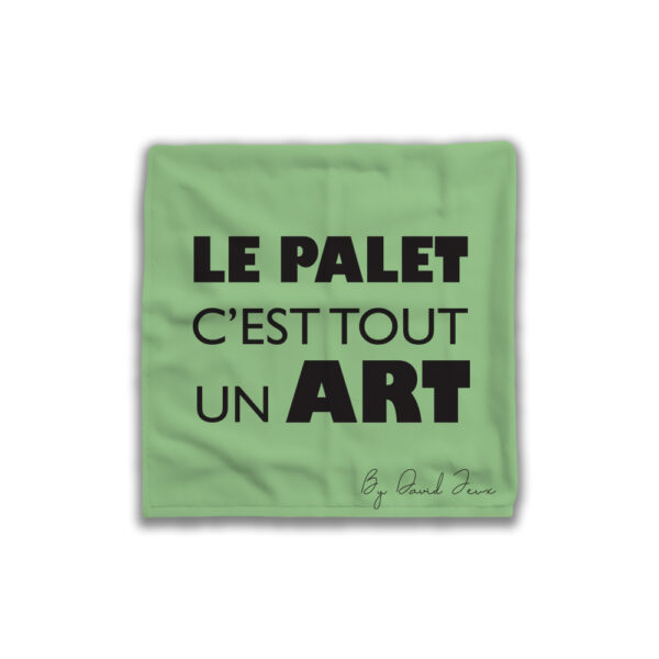 La chiffonnette verte DAVID Jeux - Le Palet c'est tout un Art – Image 2