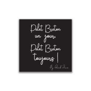 La chiffonnette noire DAVID Jeux - Palet Breton un jour, Palet Breton toujours