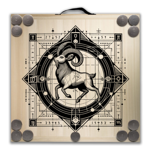 Kit de jeu de palets breton - Signe du Capricorne – Image 2