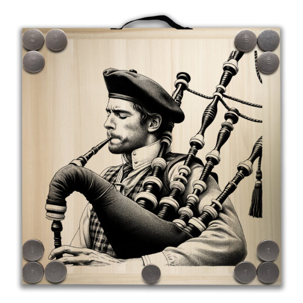 Kit de jeu de palets breton - Cornemuse – Image 2