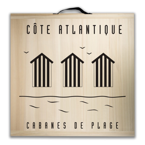 Kit de jeu de palets breton - Côte Atlantique - Cabanes de plage
