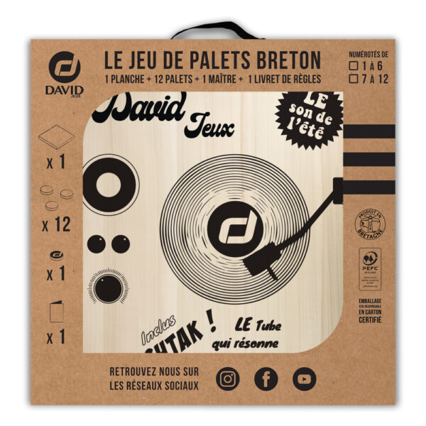Kit de jeu de palets breton - David, LE hit de l'été – Image 3