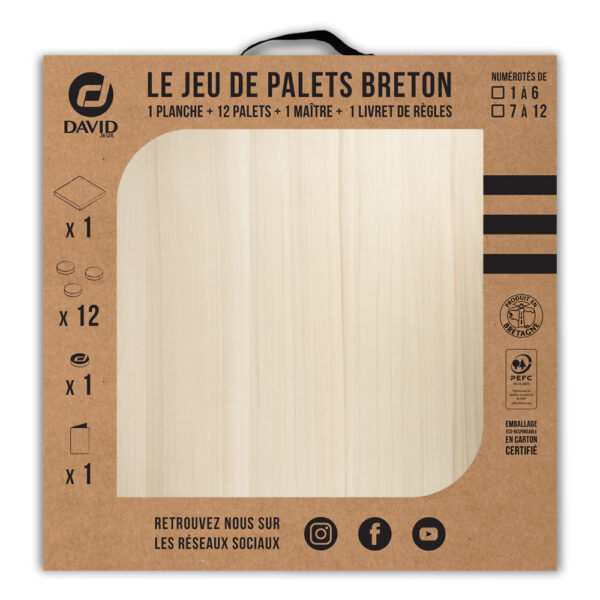 Kit de jeu de palets breton - Découverte DAVID Jeux – Image 3