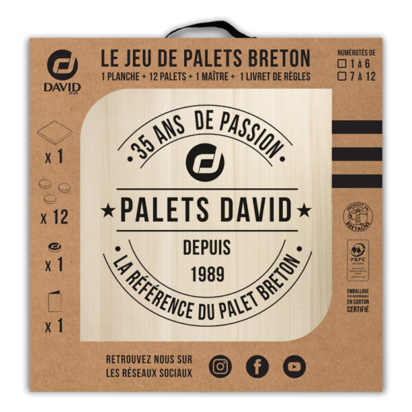 Kit de jeu de palets breton - Edition Spéciale 35 ans – Image 3