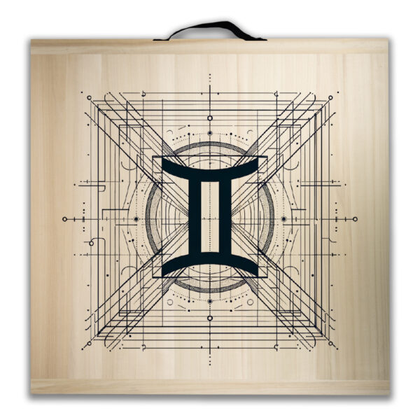 Kit de jeu de palets breton - Signe du Gémeaux