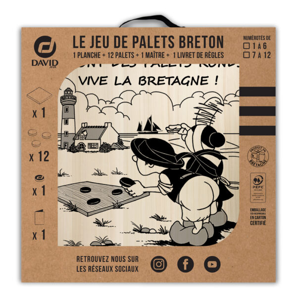 Kit de jeu de palets breton - Ils ont des palets ronds ... – Image 3