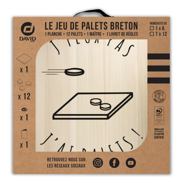 Kit de jeu de palets breton - J'peux pas j'ai palets – Image 3
