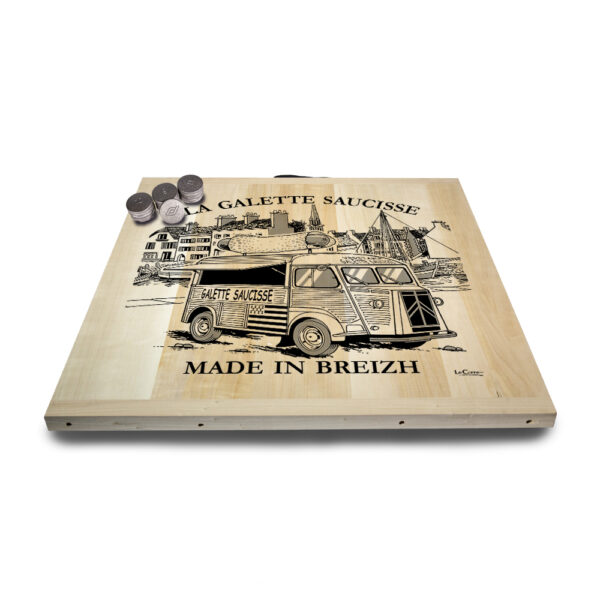 Kit de jeu de palets breton - Le food truck Galette Saucisse – Image 4
