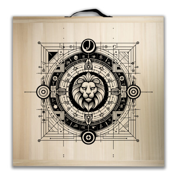 Kit de jeu de palets breton - Signe du Lion