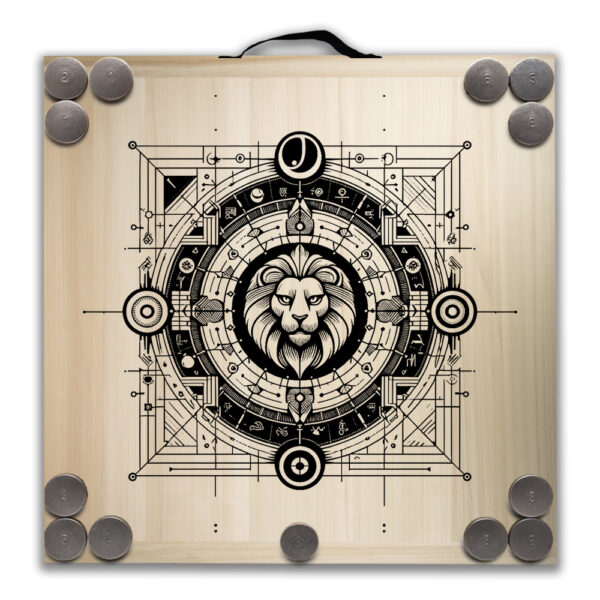 Kit de jeu de palets breton - Signe du Lion – Image 2
