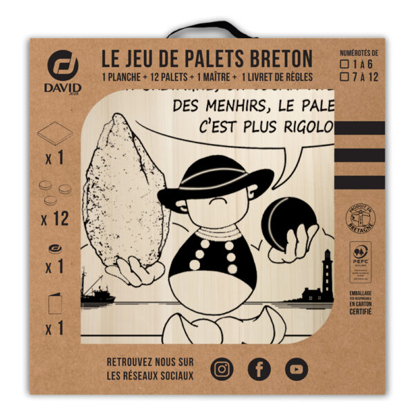 Kit de jeu de palets breton - Menhir – Image 3