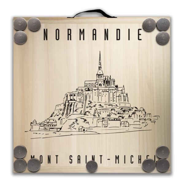 Kit de jeu de palets breton - Normandie - Mont St Michel – Image 2