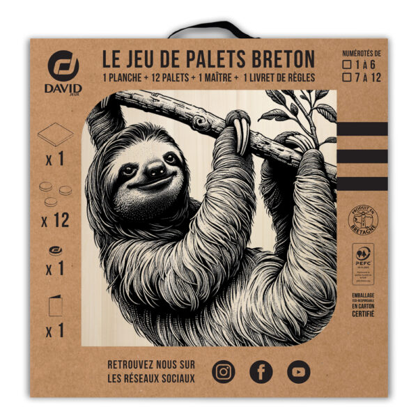 Kit de jeu de palets breton - Paresseux – Image 3
