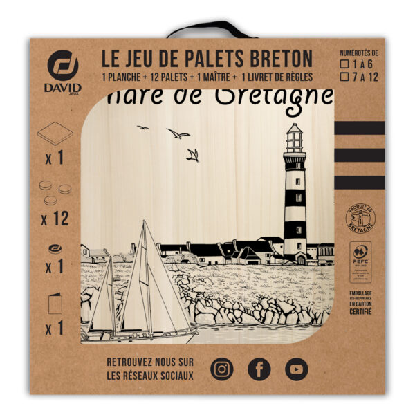 Kit de jeu de palets breton - Phare de Bretagne – Image 3