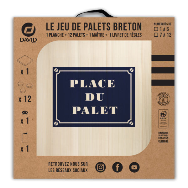 Kit de jeu de palets breton - Place du Palet – Image 3