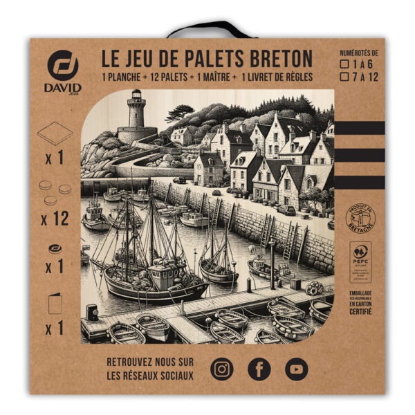 Kit de jeu de palets breton - Port de Pêche – Image 3