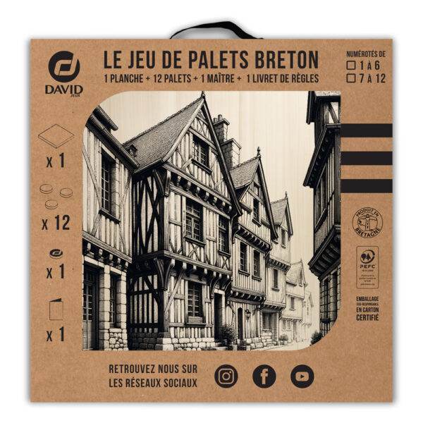 Kit de jeu de palets breton - Rue Bretonne – Image 3