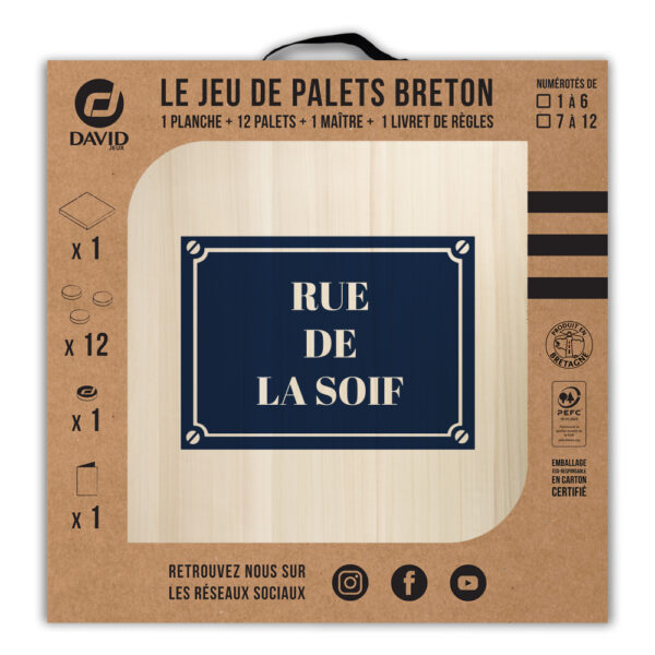 Kit de jeu de palets breton - Rue de la Soif – Image 3