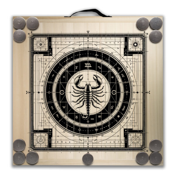 Kit de jeu de palets breton - Signe du Scorpion – Image 2