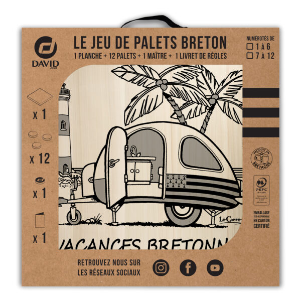 Kit de jeu de palets breton - Vacances bretonnes – Image 3