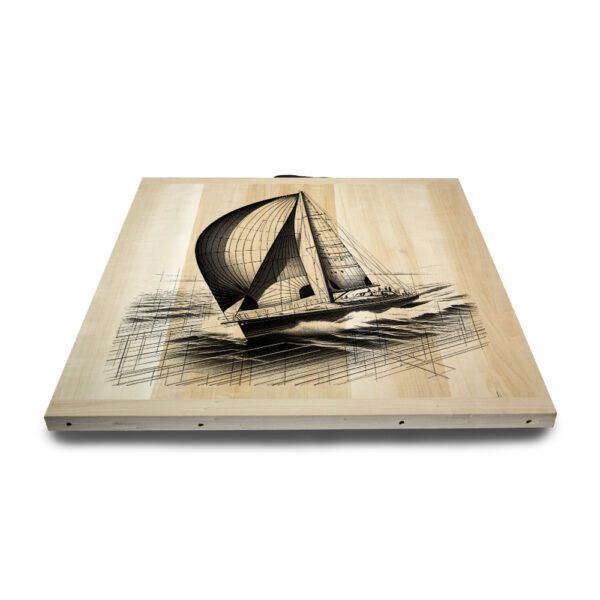 Kit de jeu de palets breton - Voilier sous SPI – Image 5