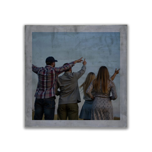 Plaque plomb "La concours" 450 x 450 x 7 mm personnalisable – Image 5