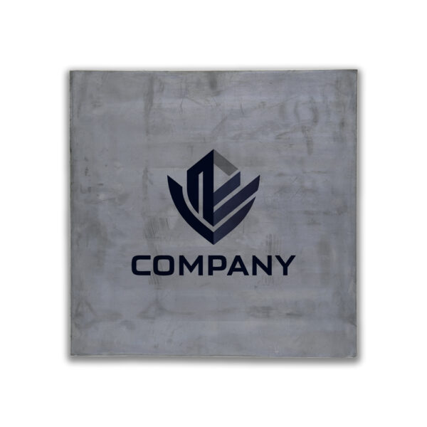 Plaque plomb "La concours" 450 x 450 x 7 mm personnalisable – Image 2