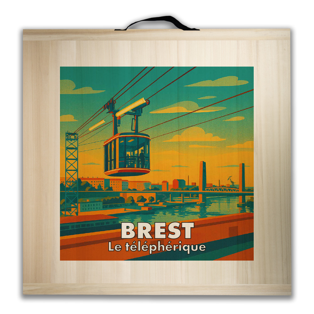 Kit de jeu de palets breton - Brest - Le téléphérique