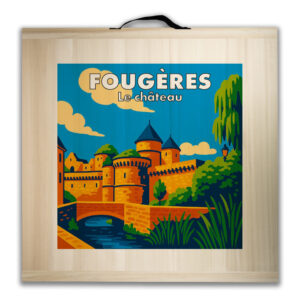 Kit de jeu de palets breton - Fougères - Le Château