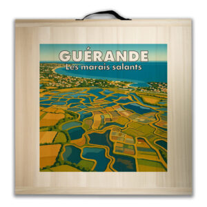 Kit de jeu de palets breton - Guérande - Les marais salants