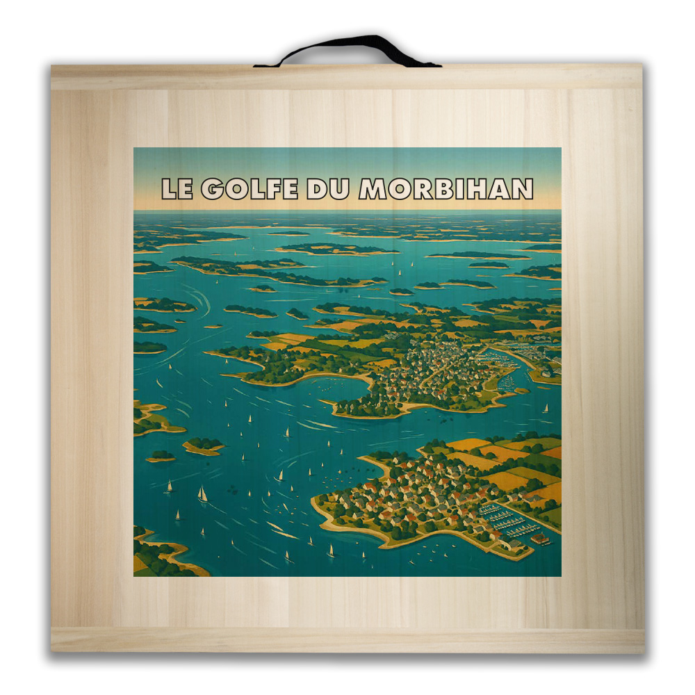 Kit de jeu de palets breton - Le Golfe du Morbihan (1)
