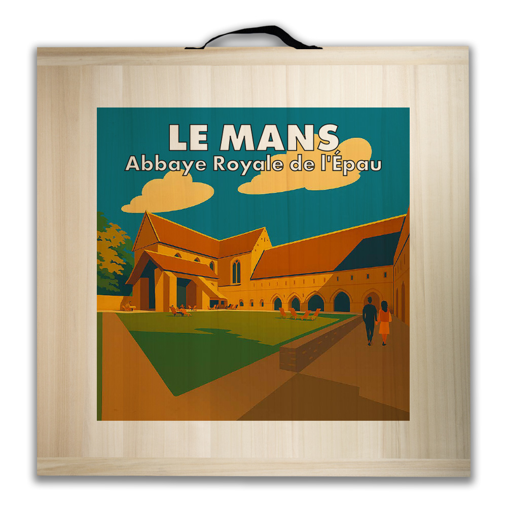 Kit de jeu de palets breton - Le Mans - Abbaye royale de l'Epau
