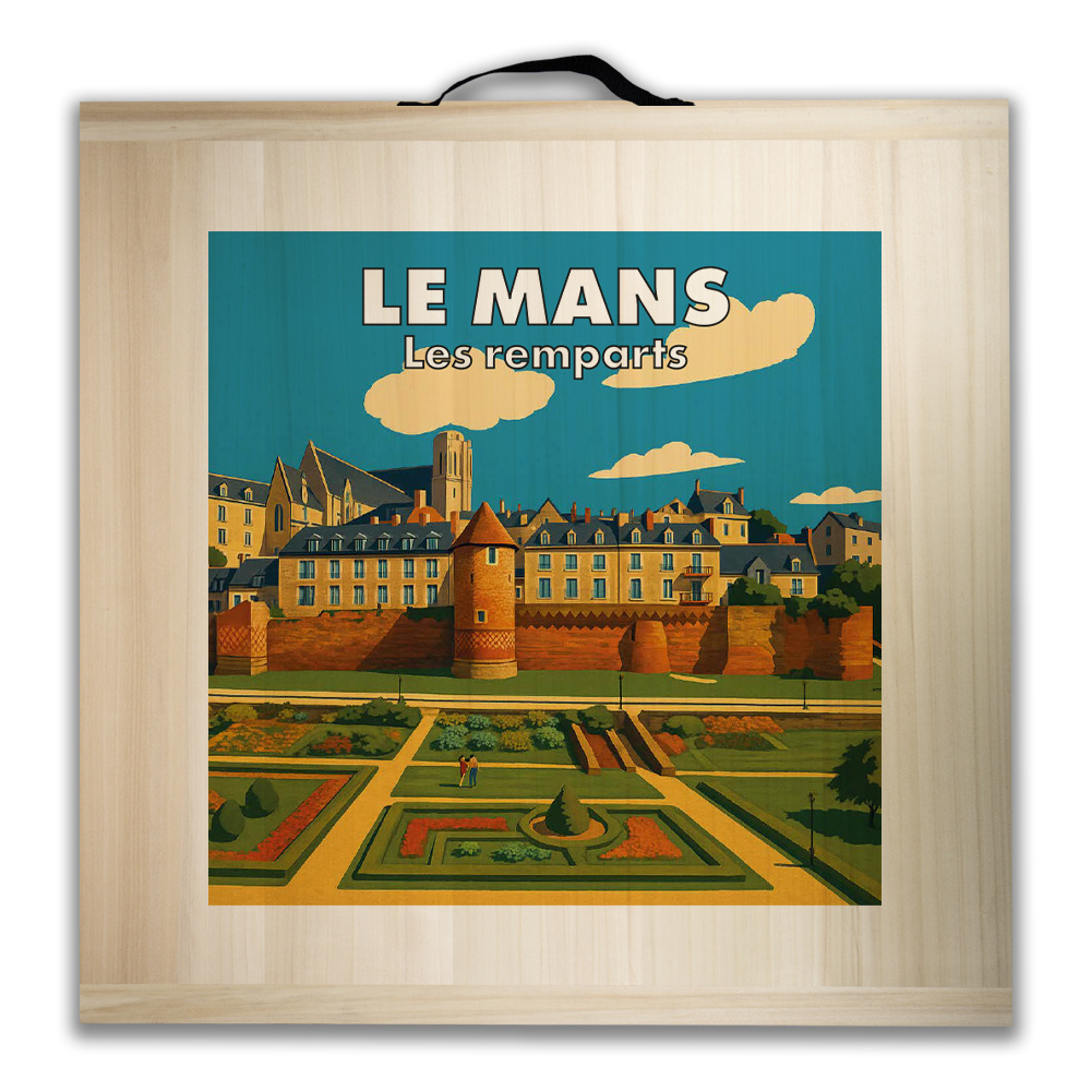 Kit de jeu de palets breton - Le Mans - Les remparts