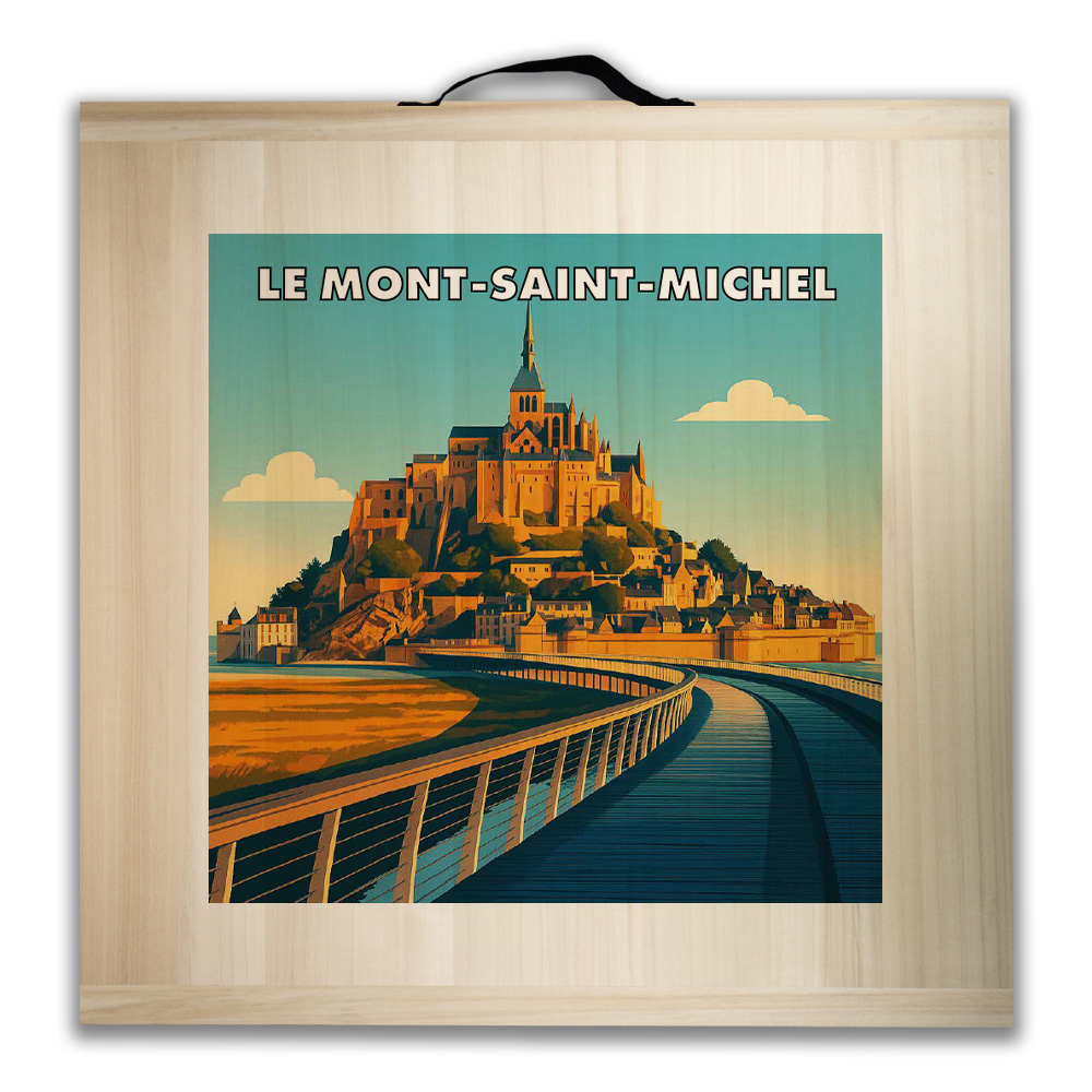 Kit de jeu de palets breton - LE MONT-SAINT-MICHEL