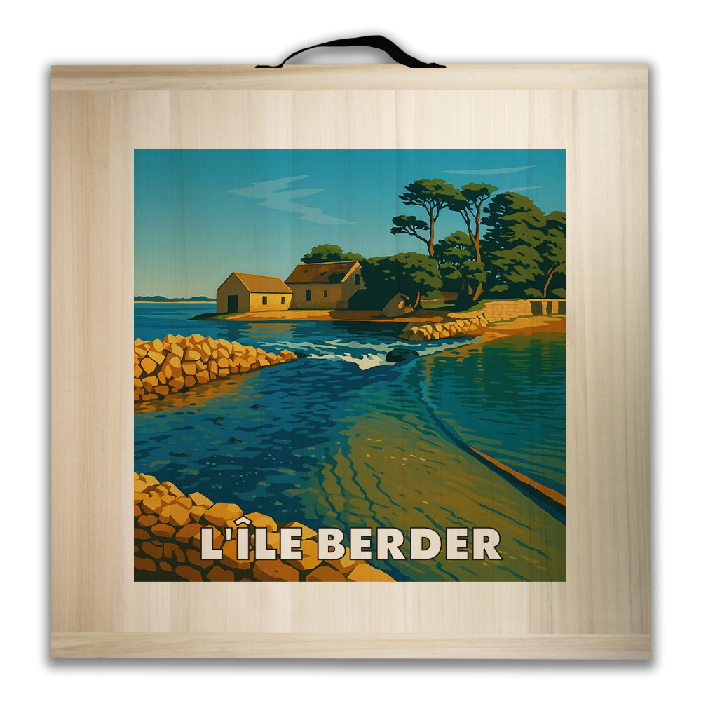 Kit de jeu de palets breton - L'île Berder