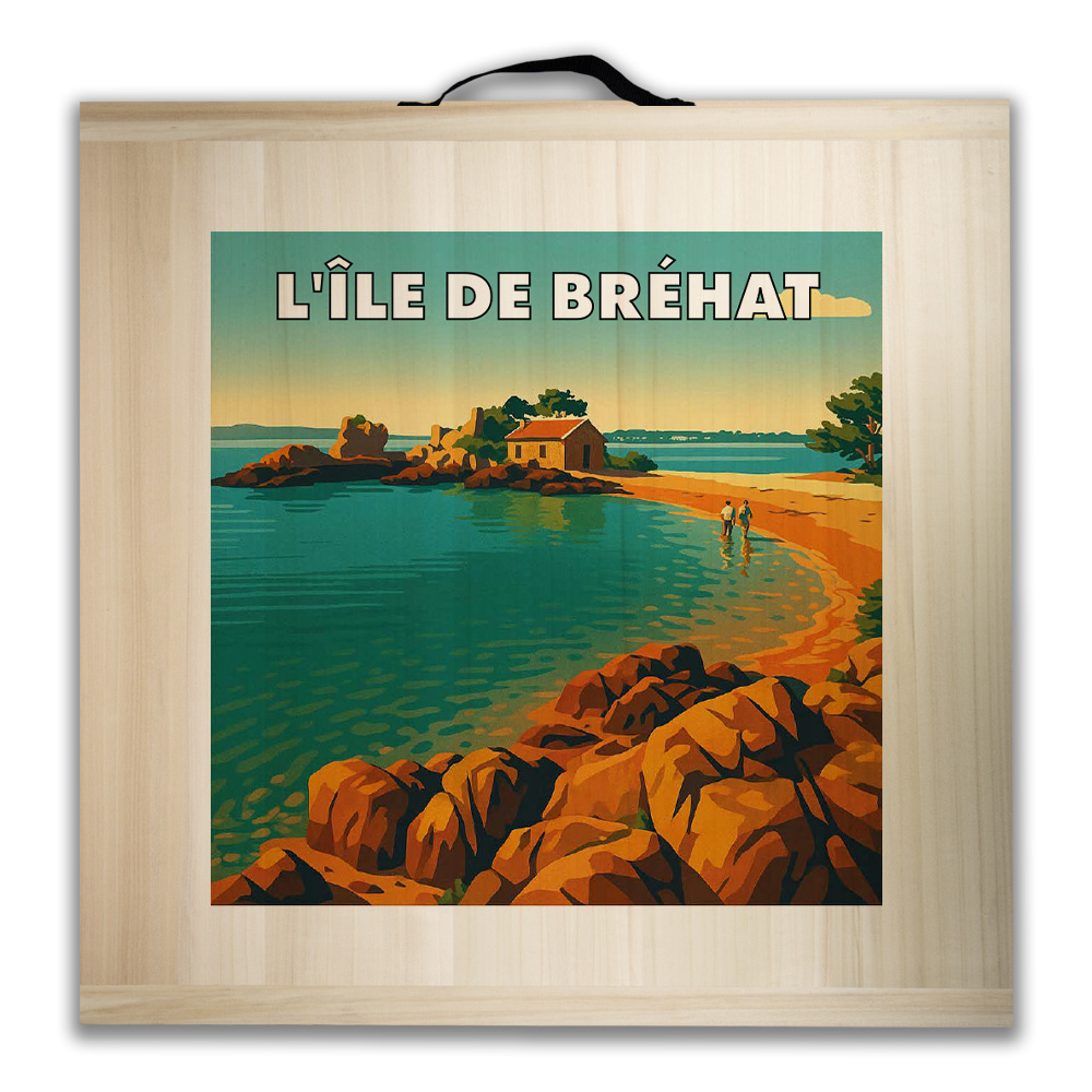 Kit de jeu de palets breton - L'ÎLE DE BRÉHAT