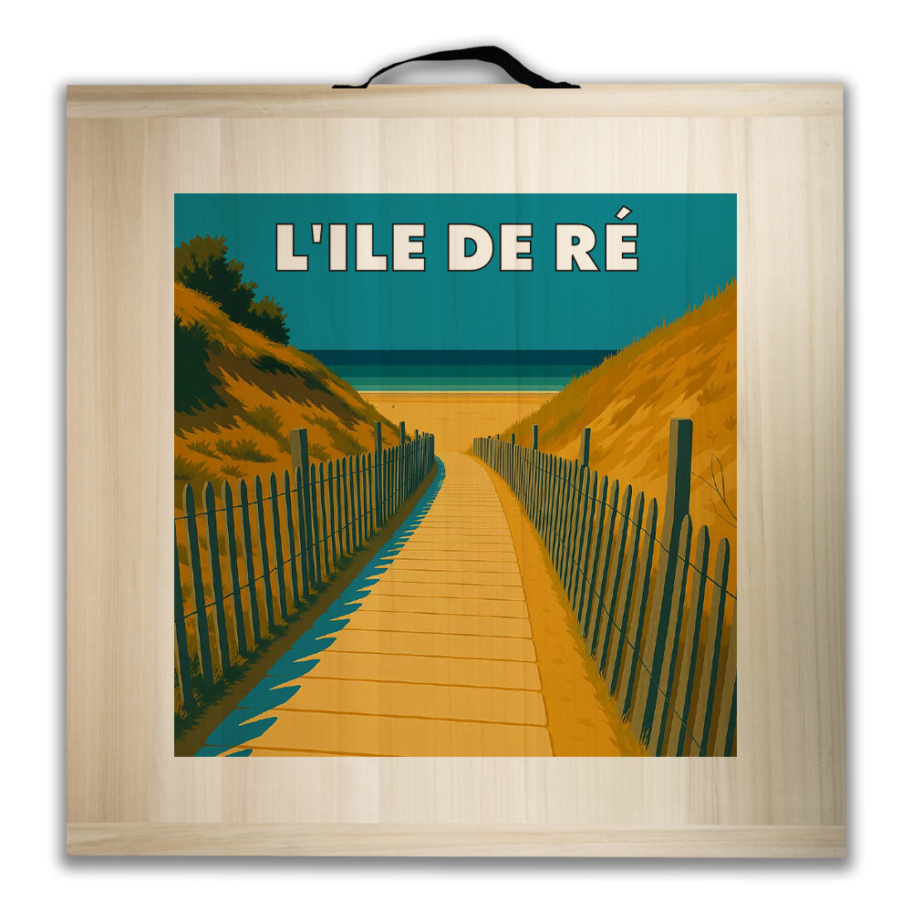 Kit de jeu de palets breton - L'île de Ré