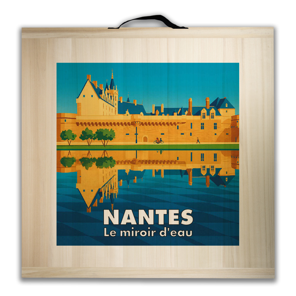 Kit de jeu de palets breton - Nantes - Le miroir d'eau