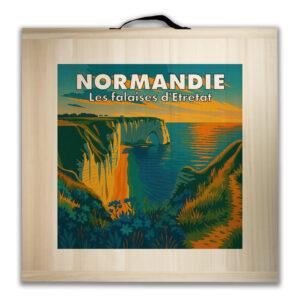 Kit de jeu de palets breton - Les Falaises d'Etretat