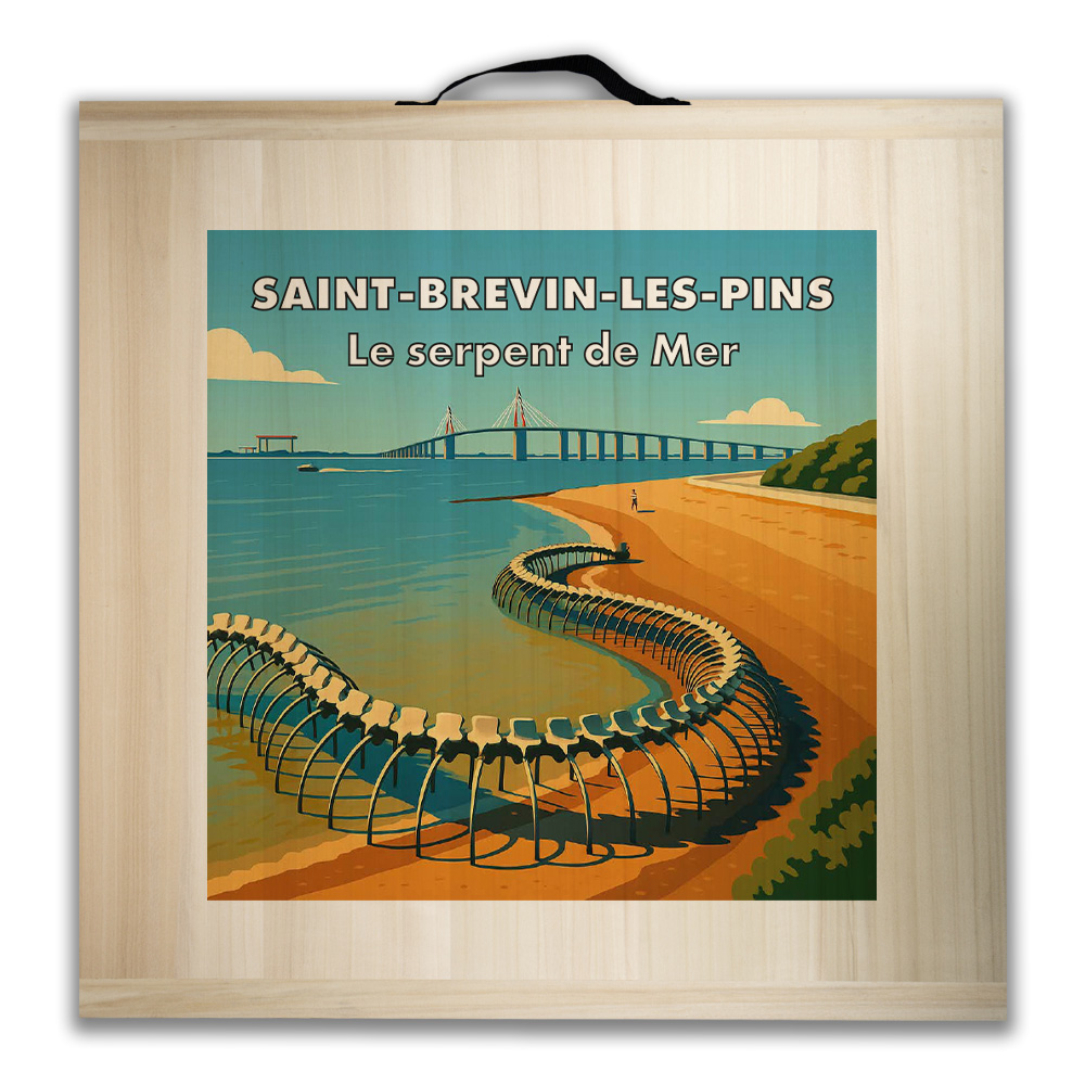 Kit de jeu de palets breton - SAINT-BREVIN-LES-PINS - Le serpent de Mer