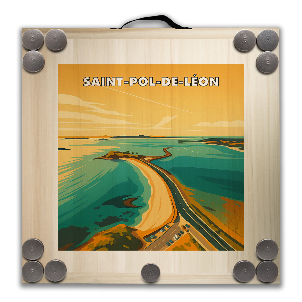 Kit de jeu de palets breton - SAINT-POL-DE-LÉON – Image 2