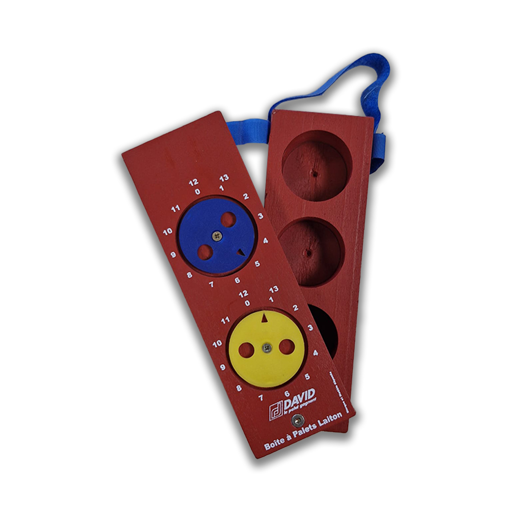 BOITE EN BOIS POUR PALETS LAITON – Image 2