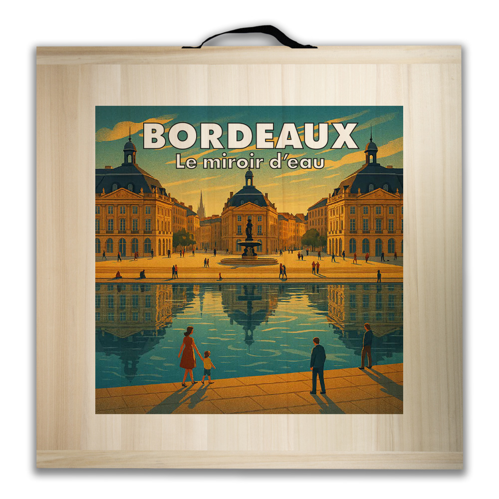 Kit de jeu de palets breton - Bordeaux Le Miroir d'Eau